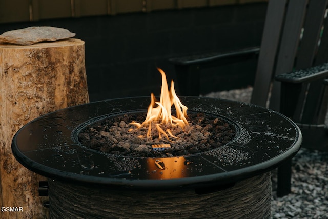 2008 Mindy Jo Way, Sevierville, TN 37862 - exterior view of an outdoor fire pit