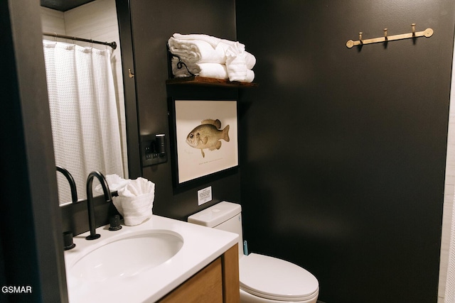 2008 Mindy Jo Way, Sevierville, TN 37862 - bathroom with vanity and a shower with curtain
