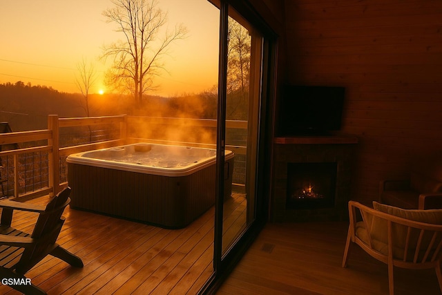 2008 Mindy Jo Way, Sevierville, TN 37862 - relaxing sauna featuring hardwood / wood-style flooring