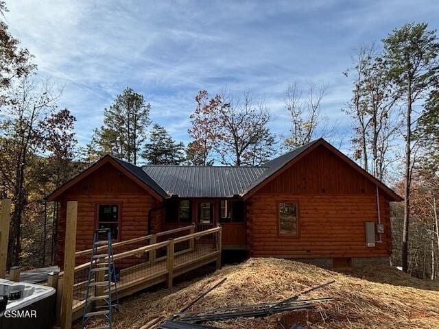 view of rear view of house