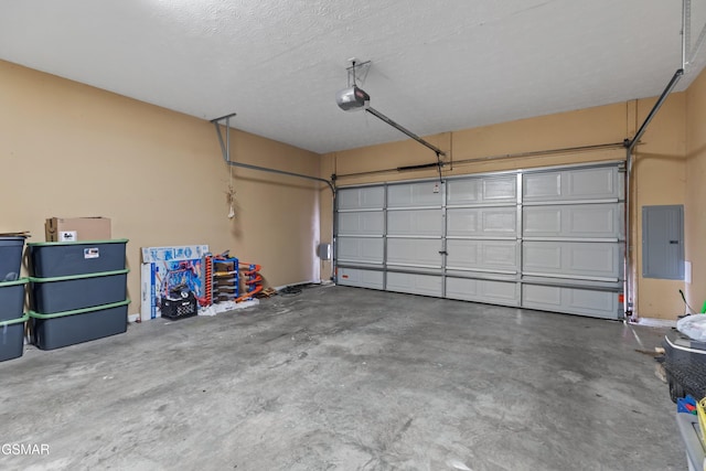 923 Red Oak Ln, Dandridge, TN 37725 - garage with electric panel and a garage door opener