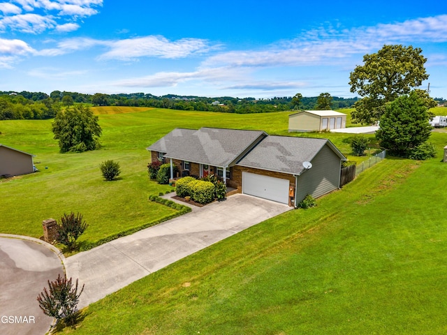 923 Red Oak Ln, Dandridge, TN 37725 - view from above of property