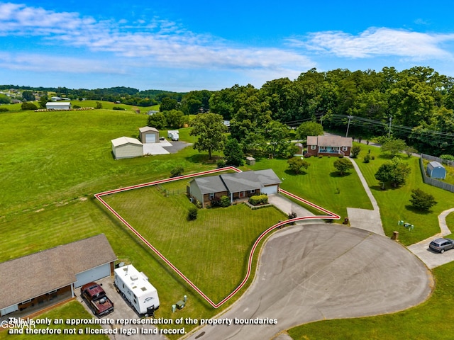 923 Red Oak Ln, Dandridge, TN 37725 - drone / aerial view