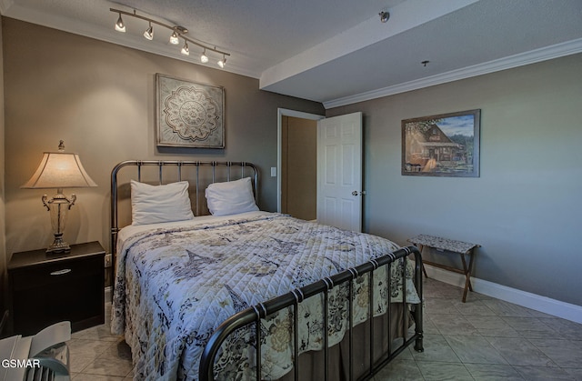 3215 N River Rd Unit 103, Pigeon Forge, TN 37863 - bedroom with crown molding and baseboards