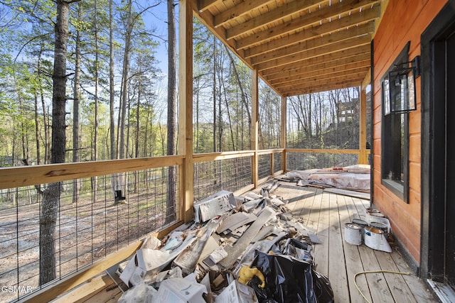 2672 Sulphur Springs Way, Sevierville, TN 37862 - view of wooden terrace