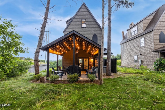 970 Douglas Dam Rd Unit 6, Kodak, TN 37764 - rear view of property with a patio and a chimney