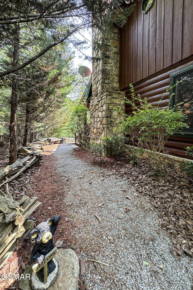 3529 Peggy Ln, Pigeon Forge, TN 37863 - view of yard