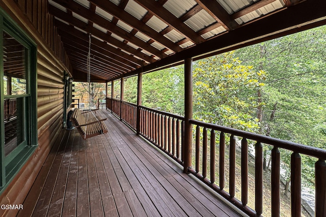 3529 Peggy Ln, Pigeon Forge, TN 37863 - view of deck