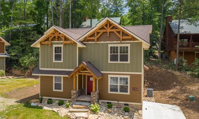 1106 Anastasia Way, Gatlinburg, TN 37738 - craftsman-style house featuring board and batten siding and a shingled roof