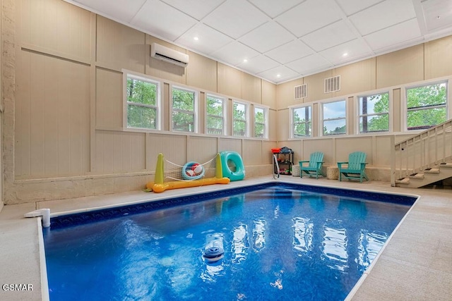 2864 Owens Ridge Way, Sevierville, TN 37876 - indoor pool with a wall unit AC