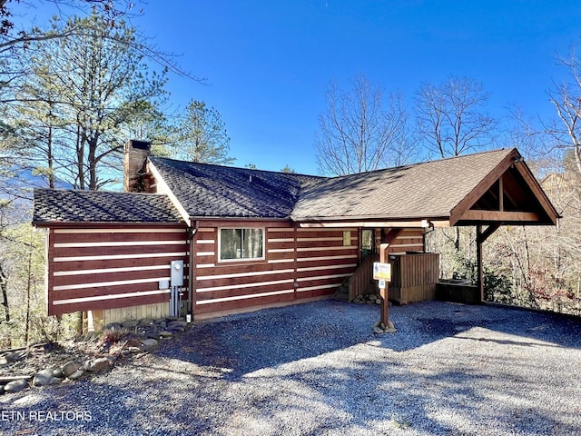 view of front of house