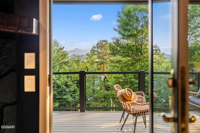 4822 White Pine Way, Sevierville, TN 37876 - balcony featuring a mountain view