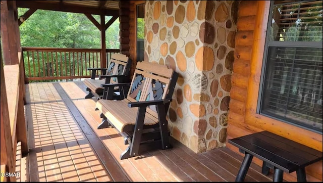 view of deck