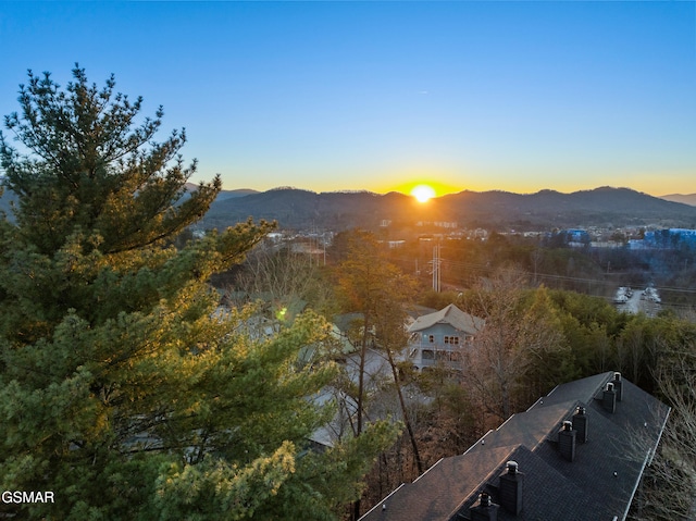 property view of mountains