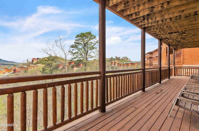 view of deck