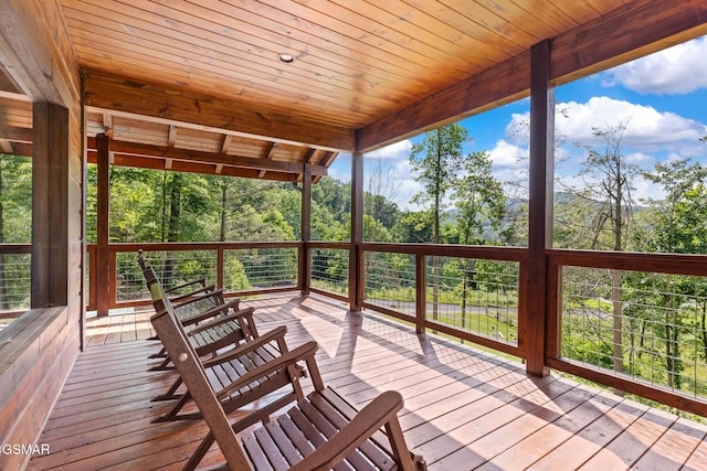 3181 Thomas Headrick Rd, Sevierville, TN 37862 - view of wooden deck