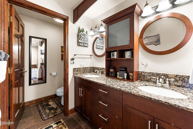 ensuite bathroom featuring ceiling fan, a bath, ensuite bathroom, and a walk in shower