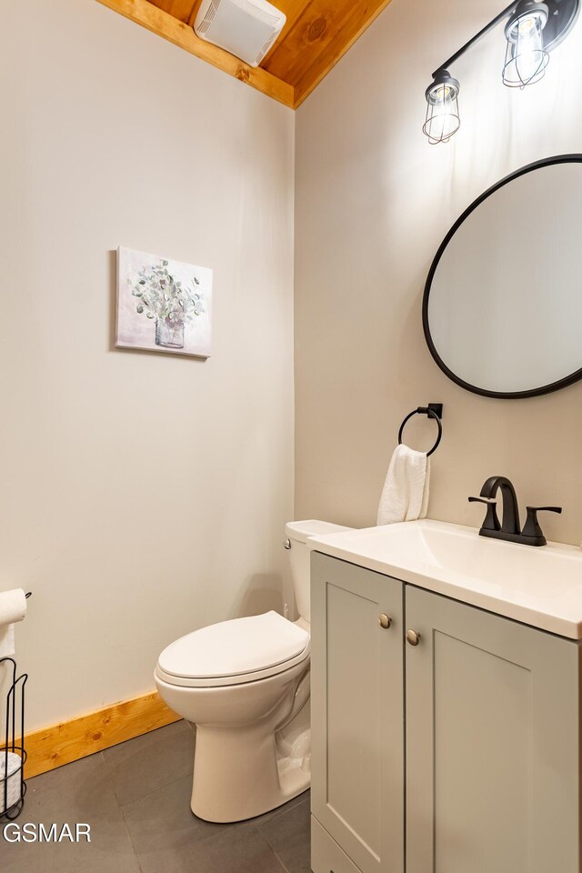 706 Kelly St, Gatlinburg, TN 37738 - half bathroom featuring tile patterned flooring and vanity