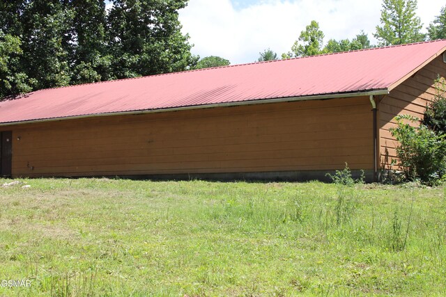 4845 Hooper Hwy, Cosby, TN 37722 - view of property exterior with a metal roof