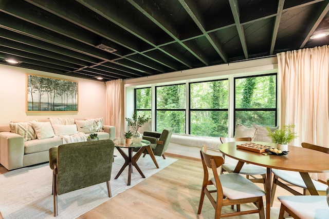 1008 Glades Rd, Gatlinburg, TN 37738 - living room featuring wood finished floors and healthy amount of natural light
