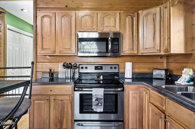 kitchen featuring stainless steel appliances