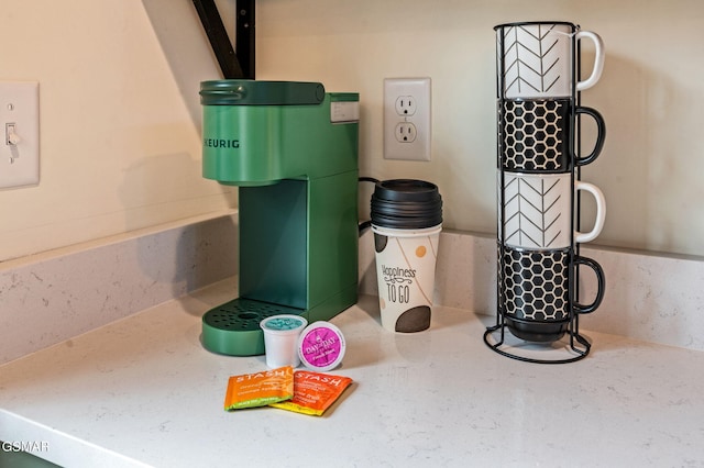 interior details featuring light countertops