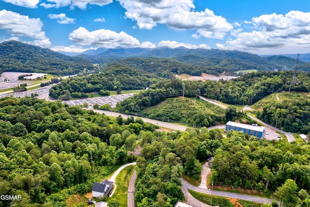 1012 Pinyon Cir, Pigeon Forge, TN 37863 - drone / aerial view of a mountainous background and a forest