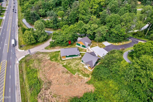 1012 Pinyon Cir, Pigeon Forge, TN 37863 - aerial view of property's location featuring a major roadway