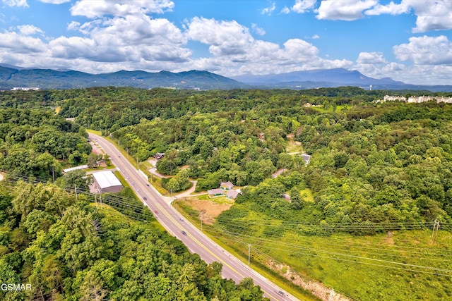 1012 Pinyon Cir, Pigeon Forge, TN 37863 - bird's eye view of a forest and a mountain backdrop