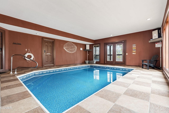 view of indoor pool