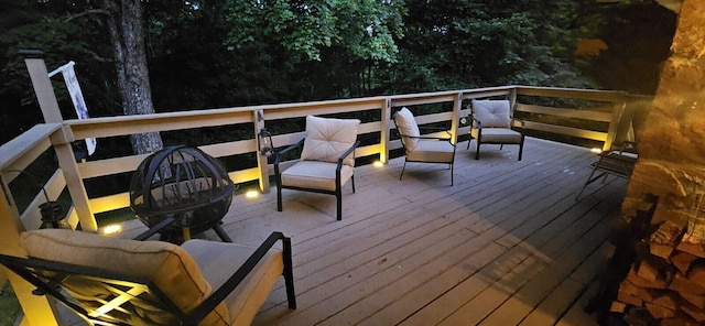 view of deck