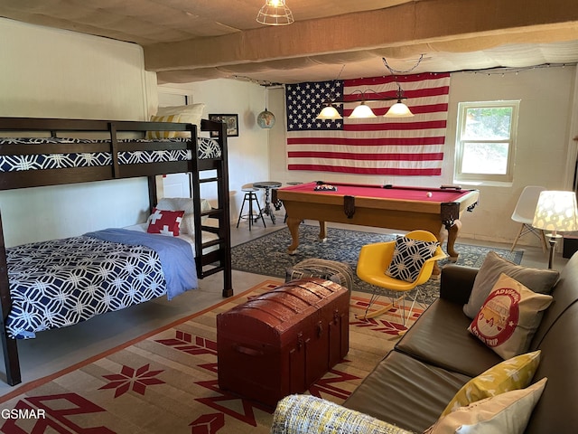 910 Laurel Lick Rd, Pigeon Forge, TN 37863 - bedroom with pool table