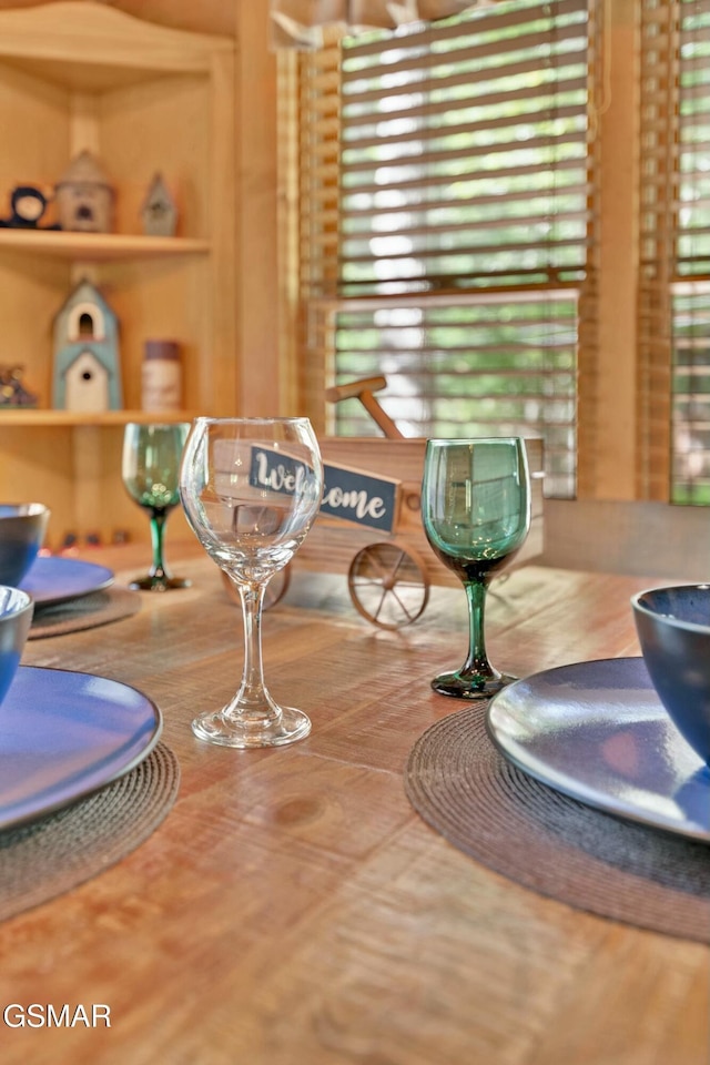 view of dining area