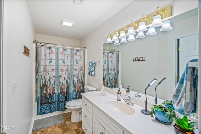 1218 Ernest Mcmahan Rd, Sevierville, TN 37862 - bathroom with toilet and vanity