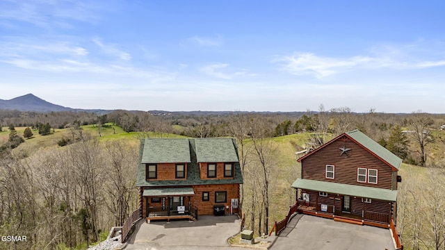 692 Stockton Dr, Sevierville, TN 37876 - view of front of property featuring a porch and a view of trees