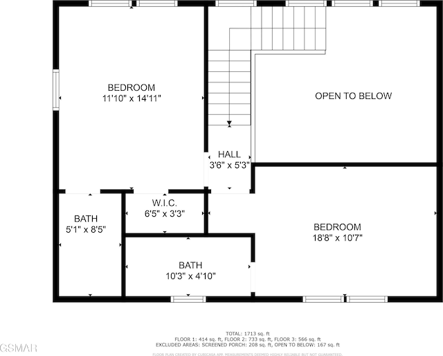 692 Stockton Dr, Sevierville, TN 37876 - property floor plan