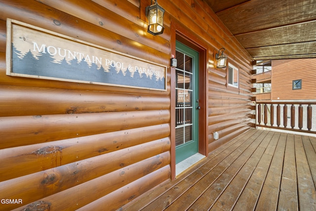 692 Stockton Dr, Sevierville, TN 37876 - view of deck