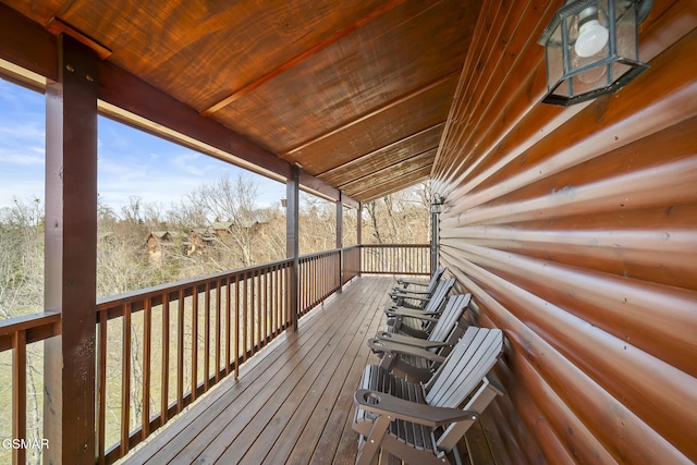 692 Stockton Dr, Sevierville, TN 37876 - view of deck