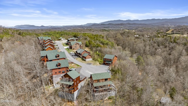 692 Stockton Dr, Sevierville, TN 37876 - bird's eye view of a mountainous background