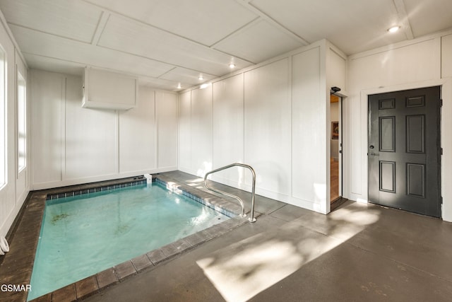 view of indoor pool
