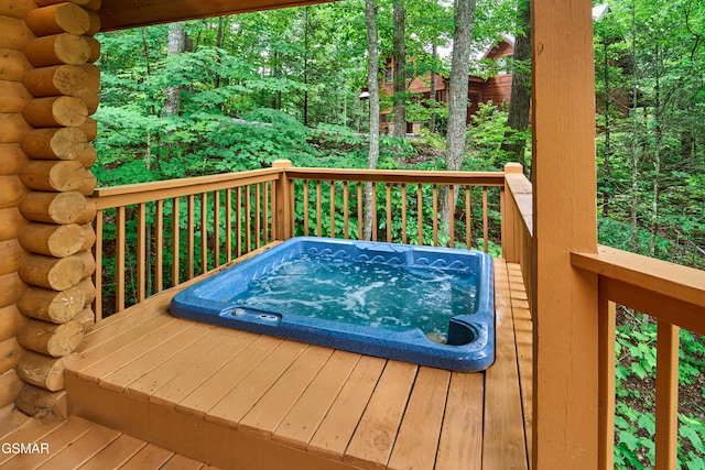 820 Pinnacle Vista Rd, Gatlinburg, TN 37738 - view of wooden terrace