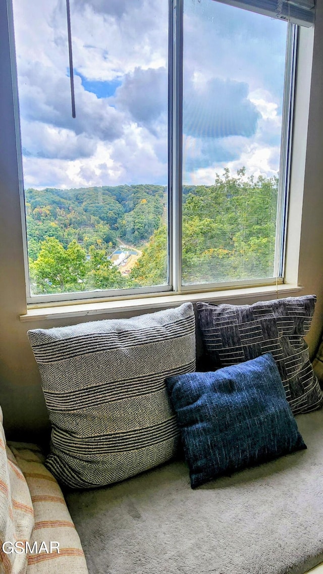 view of sitting room