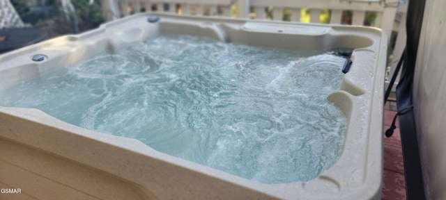 204 Hill St, Gatlinburg, TN 37738 - view of swimming pool with a hot tub