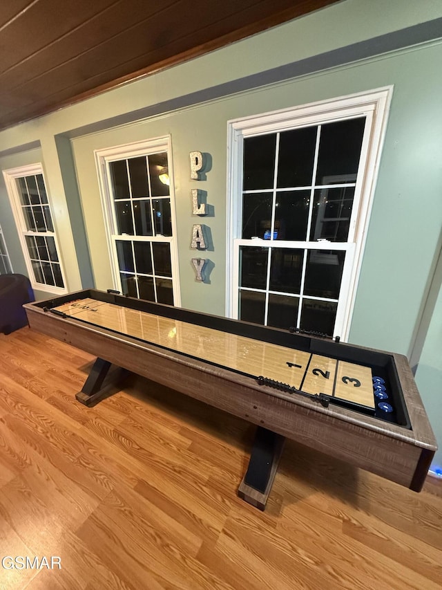204 Hill St, Gatlinburg, TN 37738 - game room featuring wood finished floors