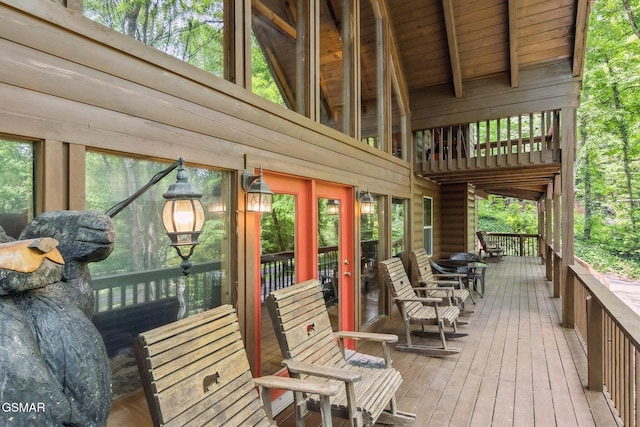 2112 Redmond Way, Sevierville, TN 37876 - view of wooden terrace