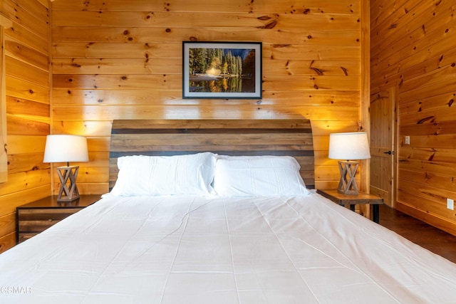 1854 Billard Way, Sevierville, TN 37876 - bedroom featuring wood walls
