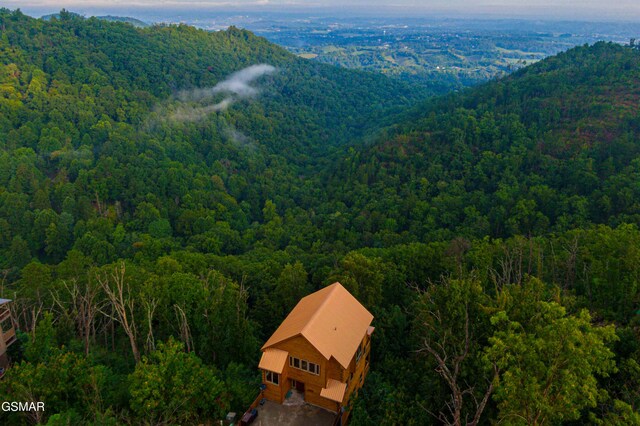 1854 Billard Way, Sevierville, TN 37876 - drone / aerial view of a heavily wooded area