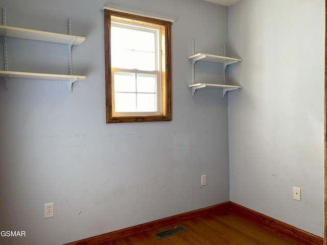 188 Riviera Dr, Newport, TN 37821 - interior space with wood finished floors, baseboards, and visible vents