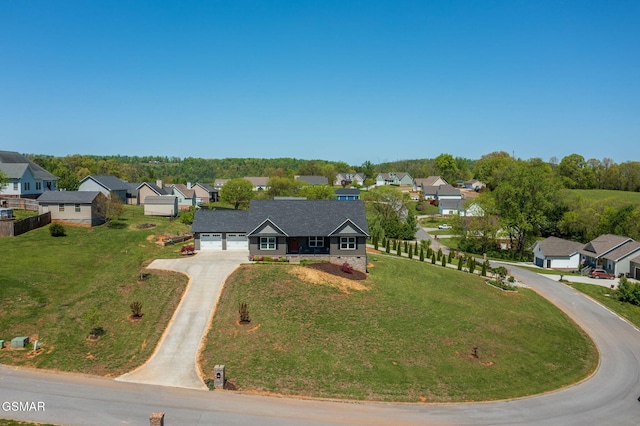 2045 Kings View Loop, Seymour, TN 37865 - birds eye view of property featuring a residential view