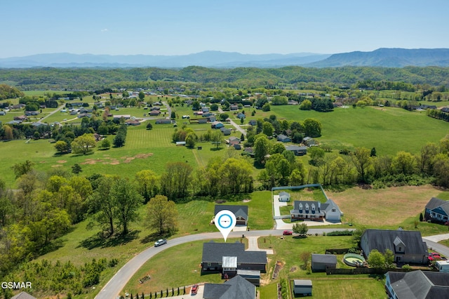 2045 Kings View Loop, Seymour, TN 37865 - birds eye view of property with a mountain view